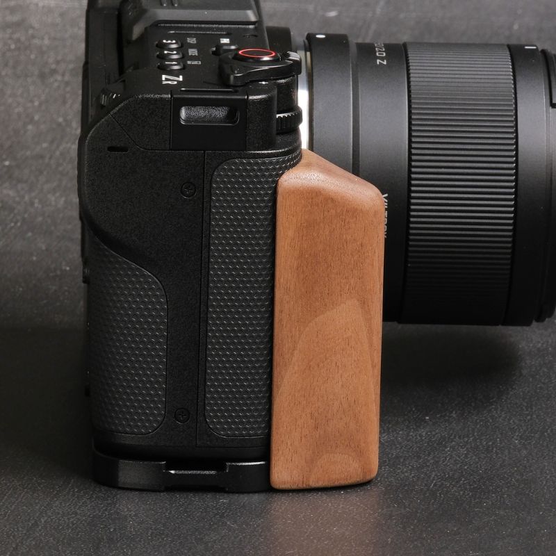 Nikon ZR Ergonomic Wood Grip (Arca-Swiss L-Plate) MS Design 