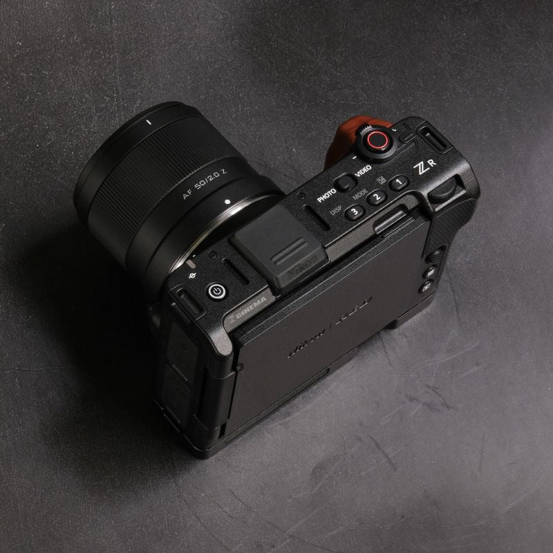 Nikon ZR Ergonomic Wood Grip (Arca-Swiss L-Plate) MS Design 