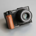 Nikon ZR Ergonomic Wood Grip (Arca-Swiss L-Plate) MS Design 