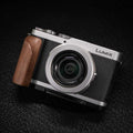 Wooden Hand Grip & Baseplate for Panasonic LUMIX L10 Black Walnut & Ebony