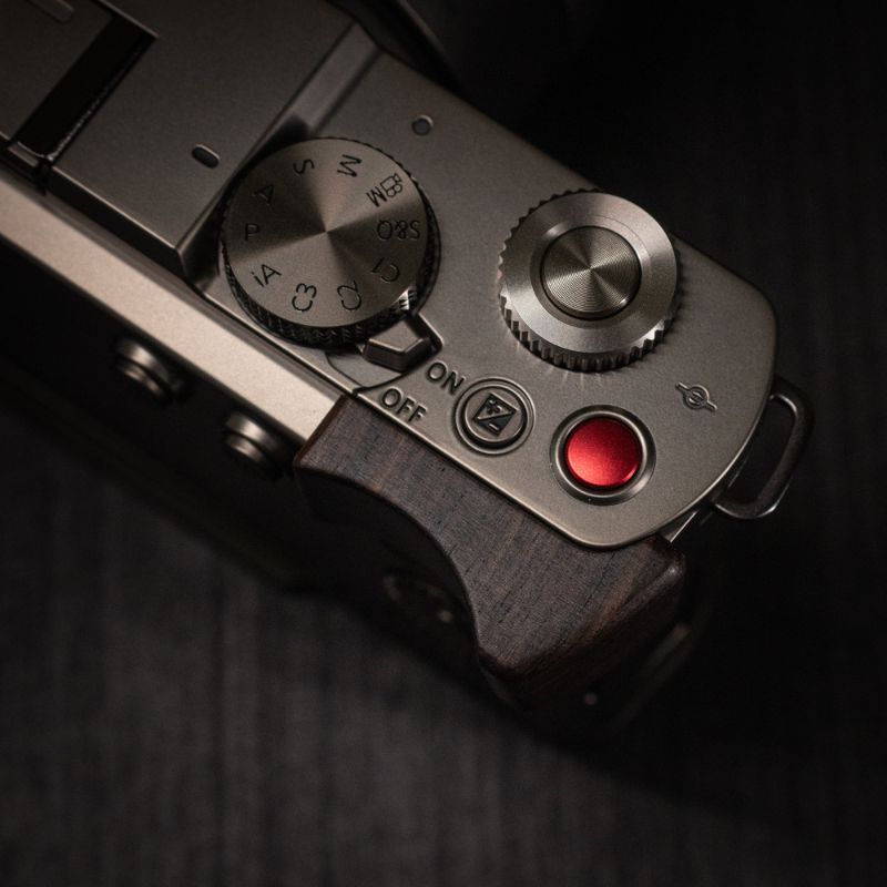 Premium Wooden Finger Grip for Panasonic Lumix S9 | iWoodStore