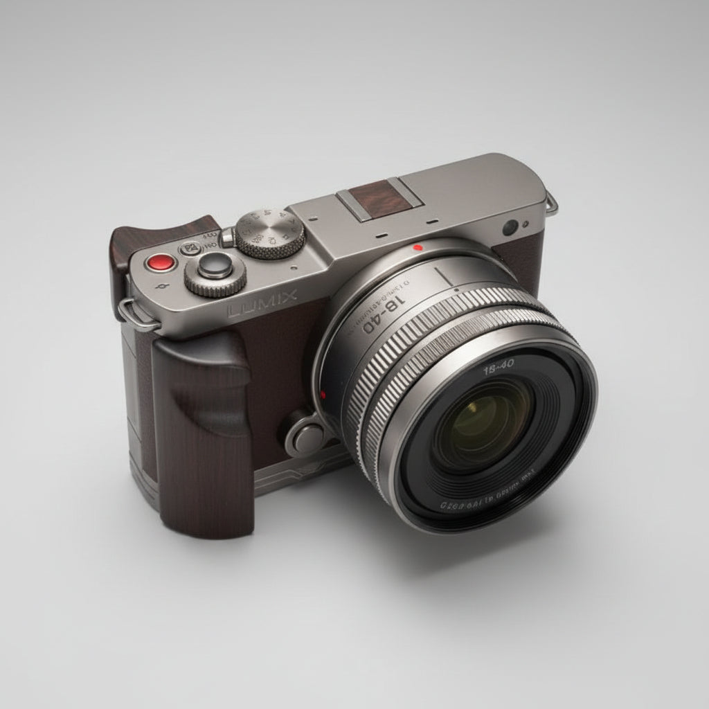 Premium Wooden Finger Grip for Panasonic Lumix S9 | iWoodStore