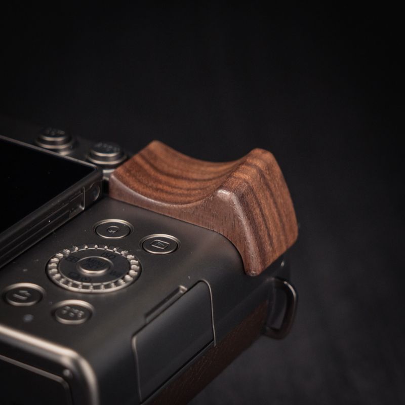 Premium Wooden Finger Grip for Panasonic Lumix S9 | iWoodStore