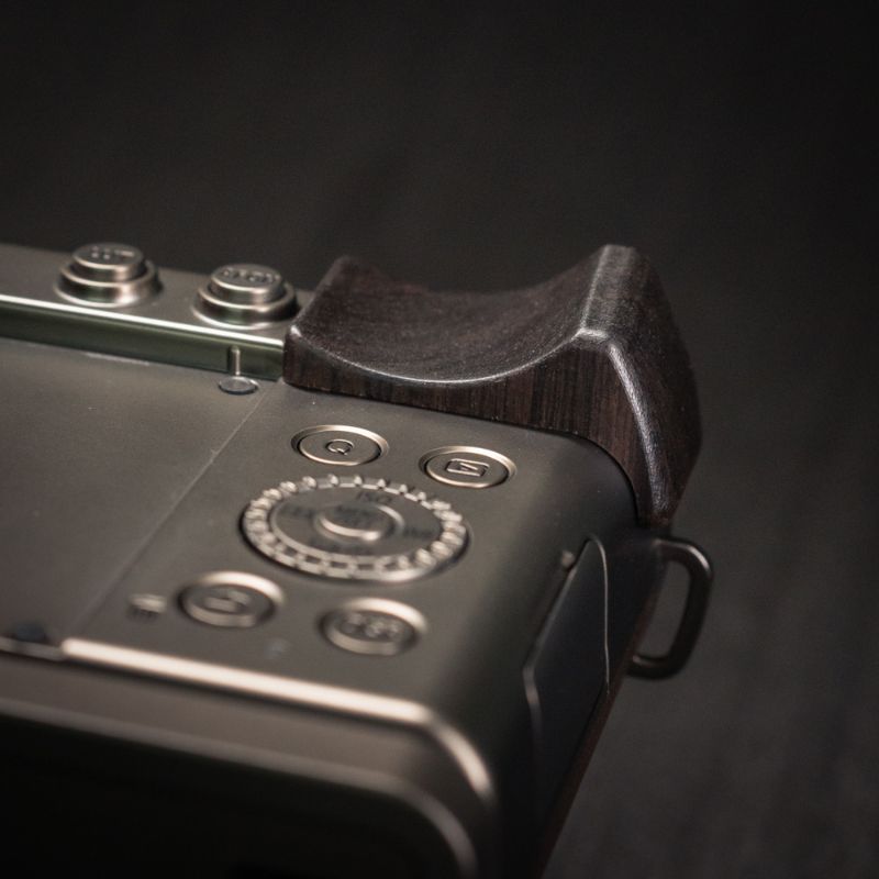Premium Wooden Finger Grip for Panasonic Lumix S9 | iWoodStore