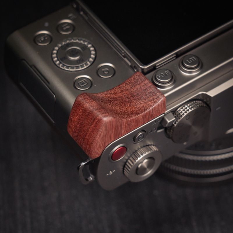 Premium Wooden Finger Grip for Panasonic Lumix S9 | iWoodStore