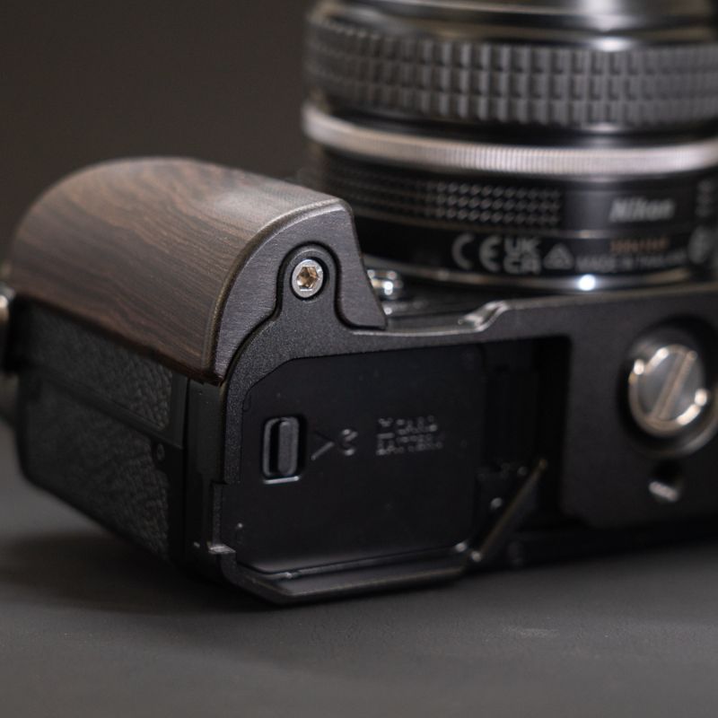 Nikon Zf Wood Grip | Ergonomic Handgrip with Arca-Swiss Plate