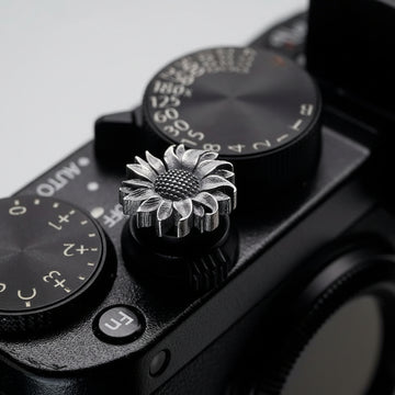 S925 Silver Shutter Button for Nikon ZF, Fujifilm XT5 X100VI, Leica M and Q iwoodstore