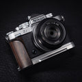 Silver Nikon ZF Grip Wood WG Design iwoodstore