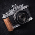 Silver Nikon ZF Grip Wood WG Design iwoodstore