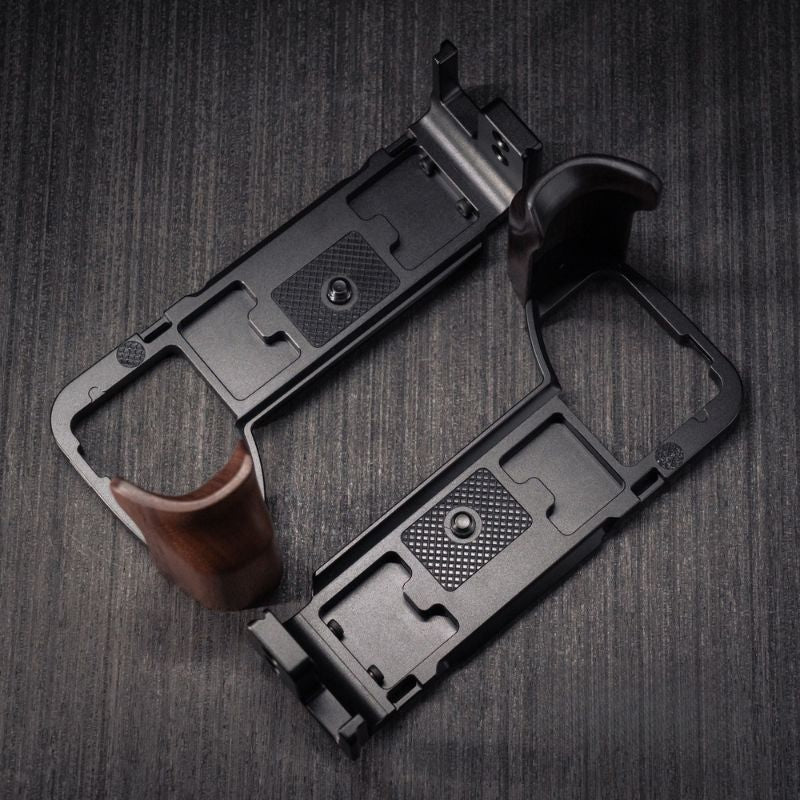 Sony A7M5 Grip Solid Wood Multifunctional & Aluminum Camera Handle iwoodstore