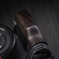 Custom Solid Wood Camera Hand Grip Baseplate for Sony A7R6 Series | Arca-Swiss Compatible