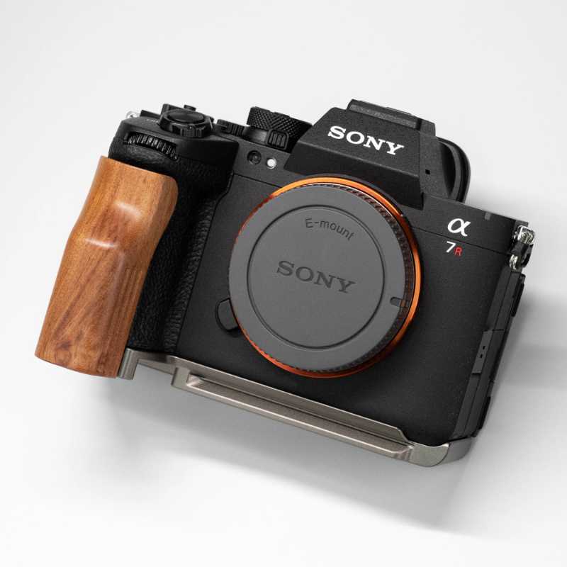 Sony A7R6 Custom Solid Wood Hand Grip | Arca-Swiss Compatible