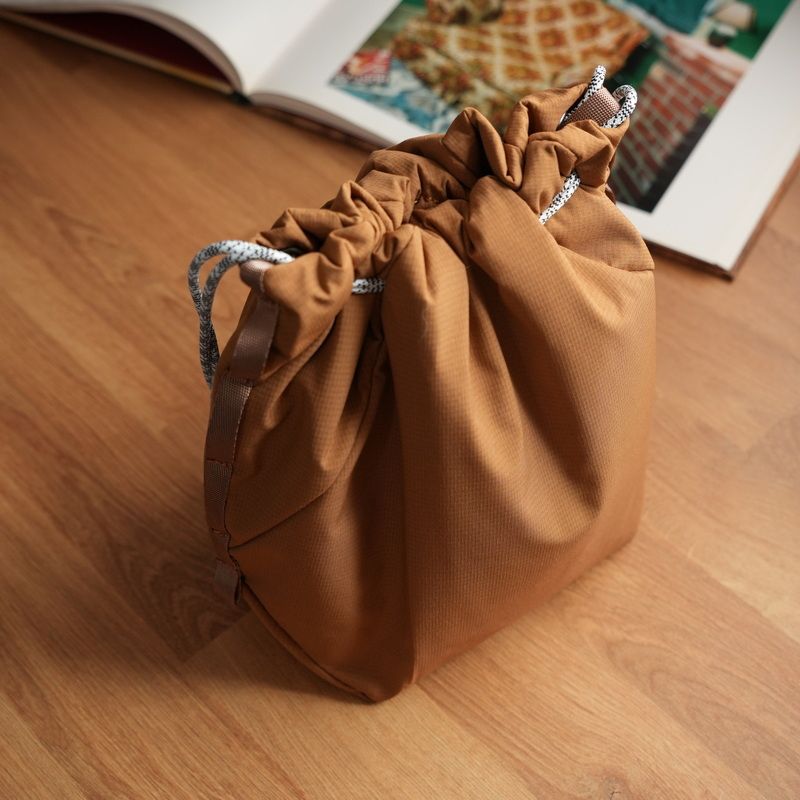 Universal Soft Camera Pouch Insert | Drawstring Protective Camera Bag