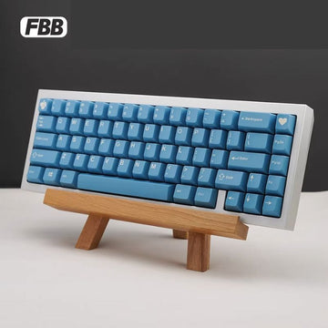 Vertical Wooden Stand for Mechanical Keyboard