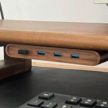 Wooden 3.0 USB Extender For Desktop