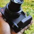 Wooden Handgrip for Leica DLux8 KC Design brown walnut dark ebony rosewood real wood grip for d-lux8 iwoodstore
