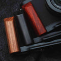 Wooden Handgrip for Leica DLux8 KC Design brown walnut dark ebony rosewood real wood grip for d-lux8 iwoodstore