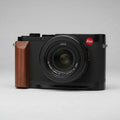 Wooden Handgrip for Leica DLux8 KC Design brwon walnut dark ebony rosewood real wood grip for d-lux8 iwoodstore