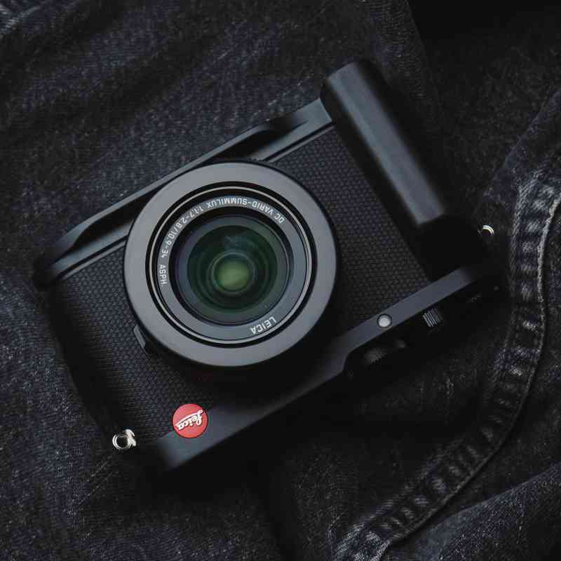 Wooden Handgrip for Leica DLux8 KC Design brown walnut dark ebony rosewood real wood grip for d-lux8 iwoodstore