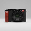 Wooden Handgrip for Leica DLux8 KC Design brown walnut dark ebony rosewood real wood grip for d-lux8 iwoodstore