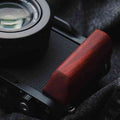 Wooden Handgrip for Leica DLux8 KC Design brown walnut dark ebony rosewood real wood grip for d-lux8 iwoodstore