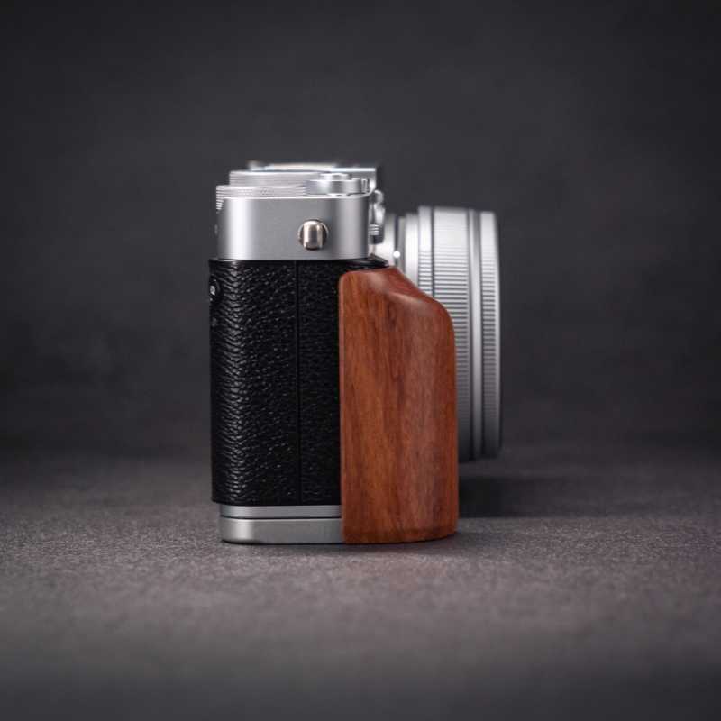 Wooden Fuji XE5 Grip – L-Shaped Arca Swiss by iWoodStore