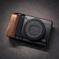 Brown Walnut Wood Ricoh GR4 Handgrip WG Design iWoodStore