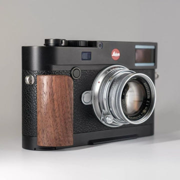 YW Design Leica M10 Grip Wood Handgrip M10-P M10-D M10-R Handle Wood Brown Walnut Dark Ebony Rosewood iwoodstore
