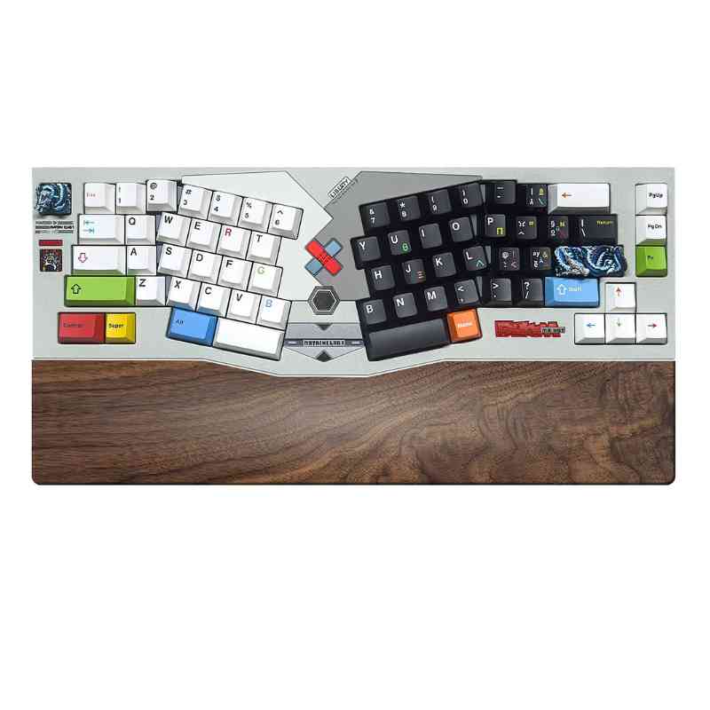 Alice Keyboard Wrist Rest for Keychron Q8 Spring Lucifer ACR Pro - iWoodStore