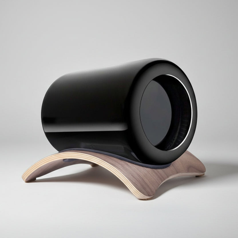 Wooden Mac Pro 2013 Stand - Stylish Holder for Apple Desktop