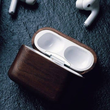 perfect for gift airpod case cover shell earphone case wood