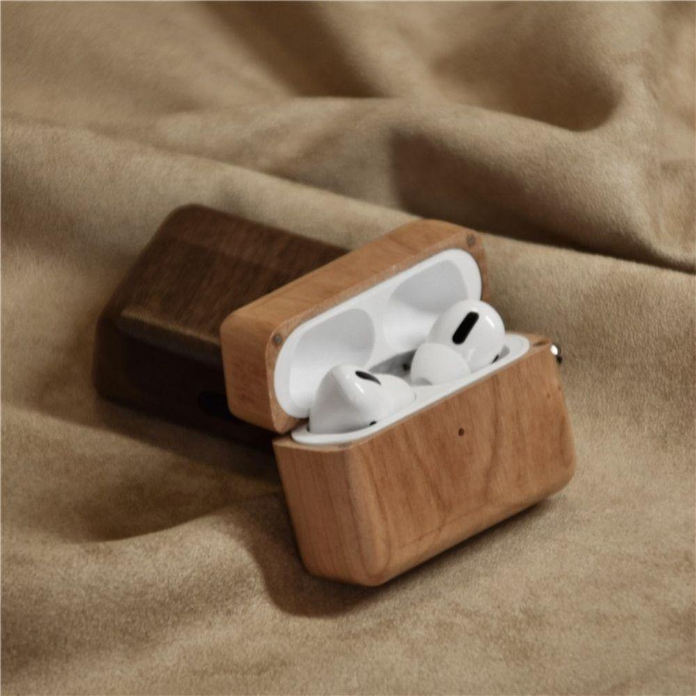 Bamboo AirPods Pro Case with Keychain - iWoodStore