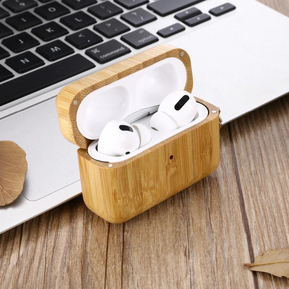 Personalized AirPod Pro Case, Wood AirPod Pro Case outlets With Keychain, Custom Bamboo AirPods Pro Case Cover, Christmas Gift, Birthday Gift