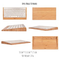 Bamboo Apple Magic Keyboard Tray - iWoodStore