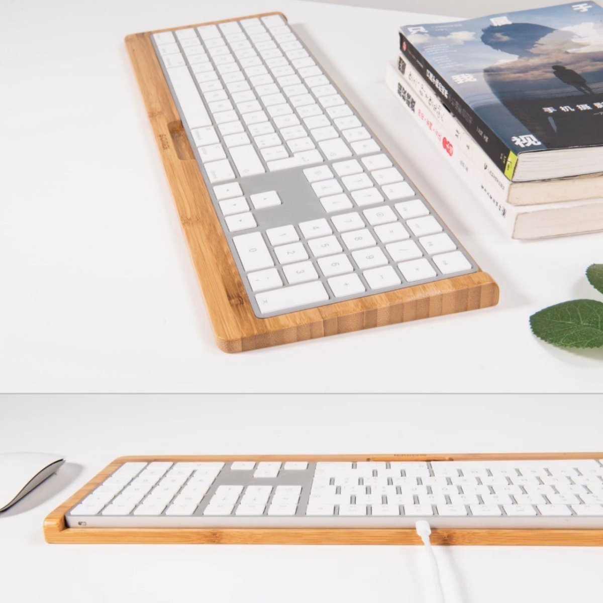 Bamboo Apple Magic Keyboard Tray - iWoodStore