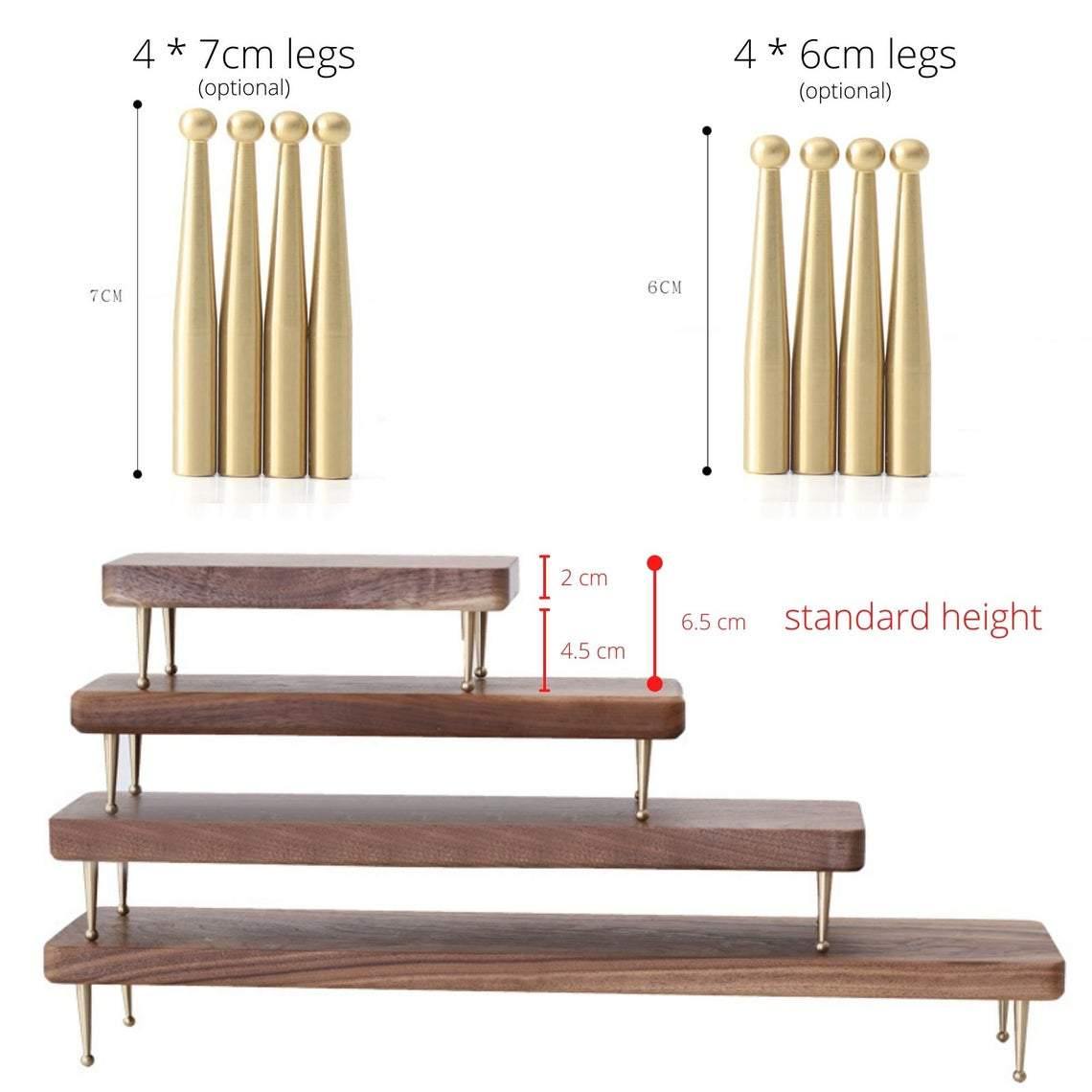 Beech Wood Monitor Holder with USB - iWoodStore