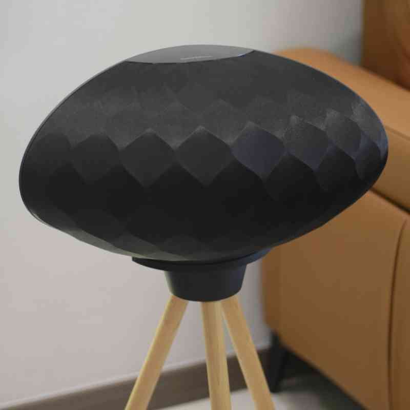 B&W Formation Wedge Speaker Stand Wood - Bowers & Wilkins