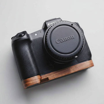 Canon EOS R Grip Base Plate Wood - iWoodStore