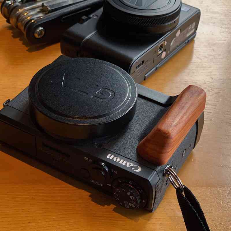 Canon G7X Grip Wood G7XM3 M2