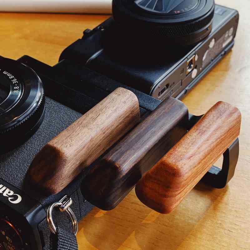 Canon G7X Grip Wood G7XM3 M2 - iWoodStore