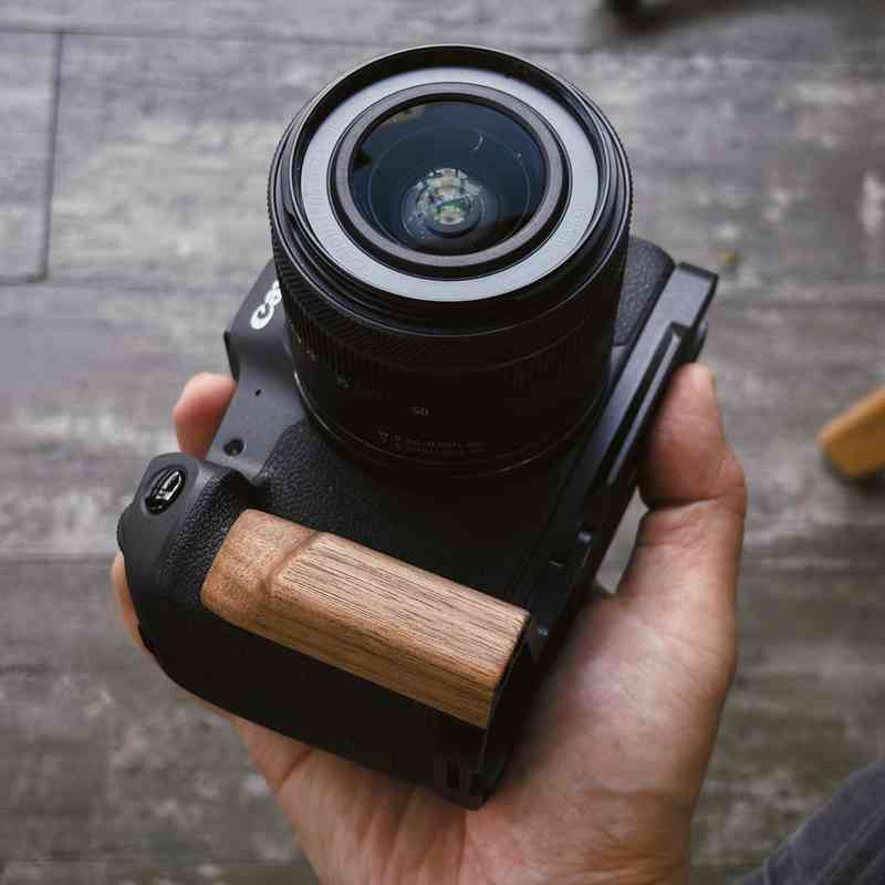 Canon R8 Grip Wood EOS R8 Handgrip