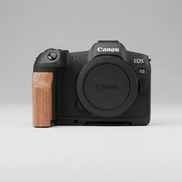 Canon R8 Grip Wood EOS R8 Handgrip - iWoodStore