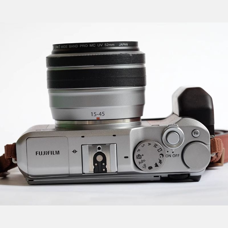 Fuji XA5 Hand Grip - Dark Ebony Wooden Upgrade