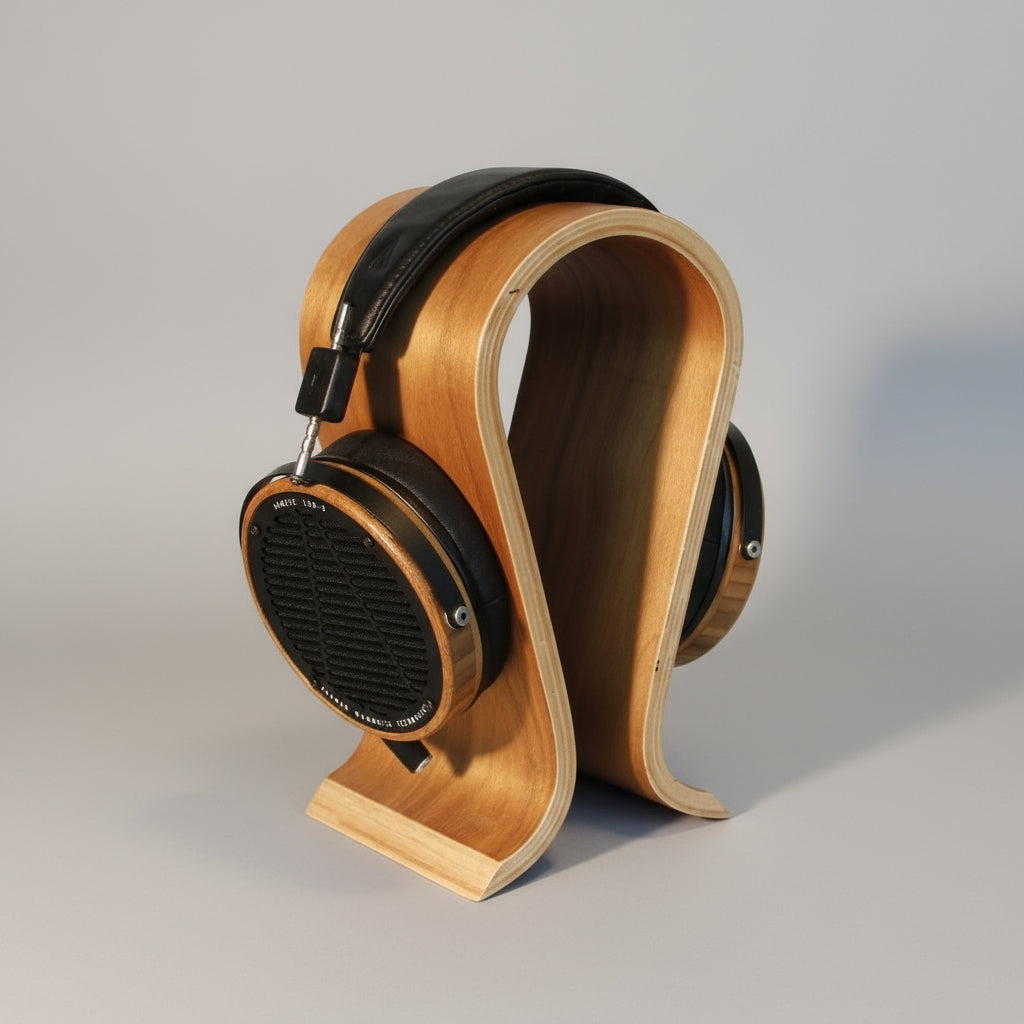 Wooden Headphone Stand 🎧 Bestseller Earphone Hanger 🎵