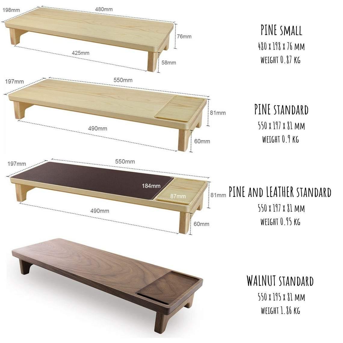Elevated Monitor Riser Stand for iMac or laptop 🖥️