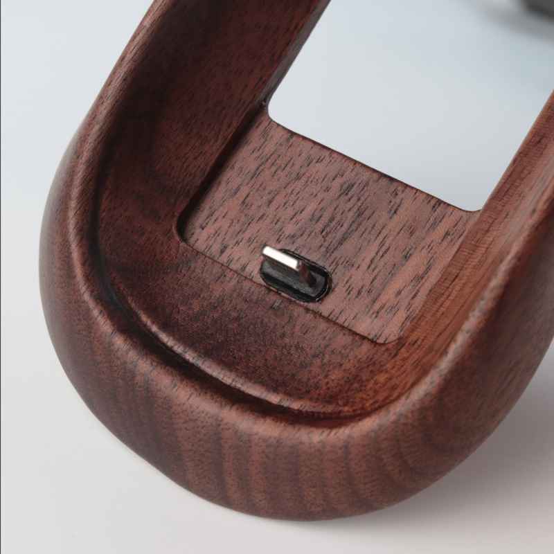 Ergonomic Apple Magic Mouse Base Tray Wood - iWoodStore