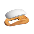 Ergonomic Apple Magic Mouse Base Tray Wood - iWoodStore