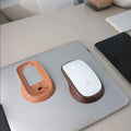 Ergonomic Apple Magic Mouse Base Tray Wood - iWoodStore