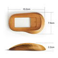 Ergonomic Apple Magic Mouse Base Tray Wood - iWoodStore