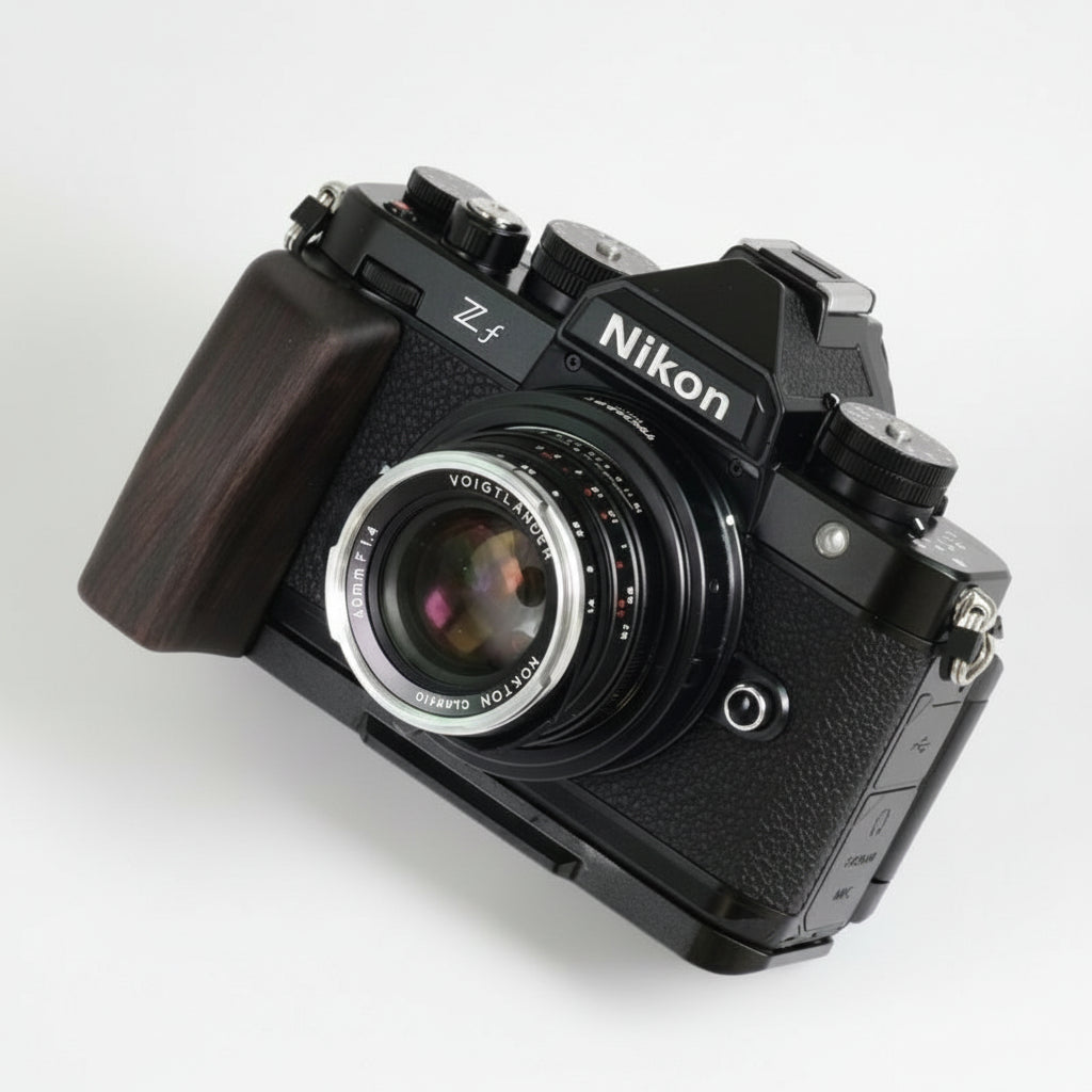 Extended Nikon ZF Grip For Large Hand - iWoodStore